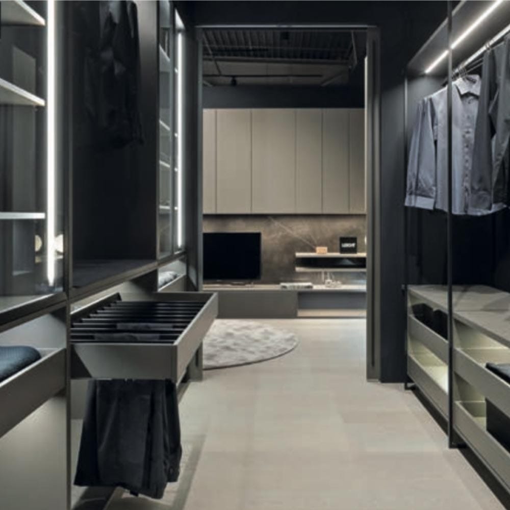 Leicht Dressing Room | Hubble Kitchens & Interiors
